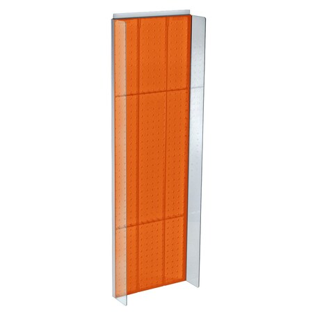 Azar Displays 13.5'' W x 44'' H Pegboard Powerwing Display, Orange 700350-ORG